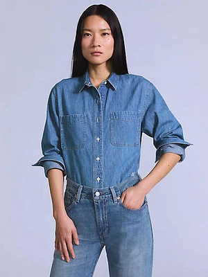 Denim Utility Shirt