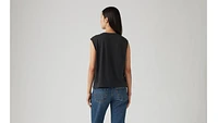 Graphic Boxy Tank Top