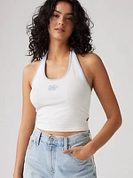 Graphic Ella Halter Top