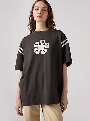 Pieced Graphic Short Stack T-Shirt