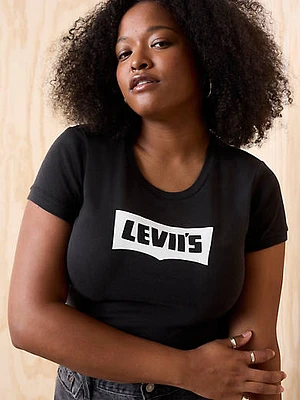 Graphic Essential Sporty Ringer Tee