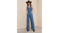 Ribcage Wide Leg Braided Women's Jeans
