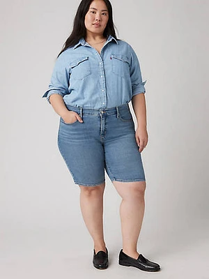 Shaping Bermuda Women's Shorts (Plus Size