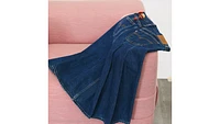 Pleated Midi Skirt
