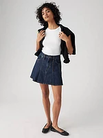 Pleated Mini Skirt