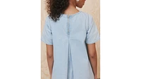 Denim Tee Dress