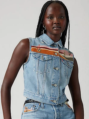 Embroidered XS Vest