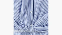 Twist Button Up Top Big Girls S-XL