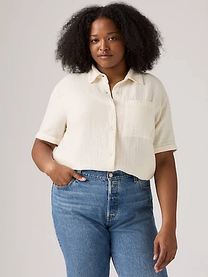 Darlene Short Sleeve Shirt (Plus Size)