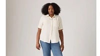 Darlene Short Sleeve Shirt (Plus Size)