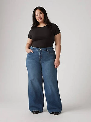 318 Shaping Wide Leg Women's Jeans (Plus Size