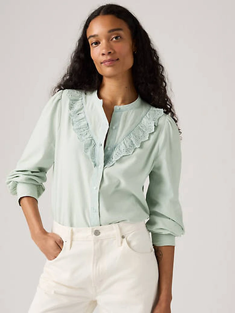 Jane Eyelet Blouse