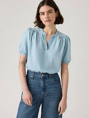 Amelie Poplin Blouse