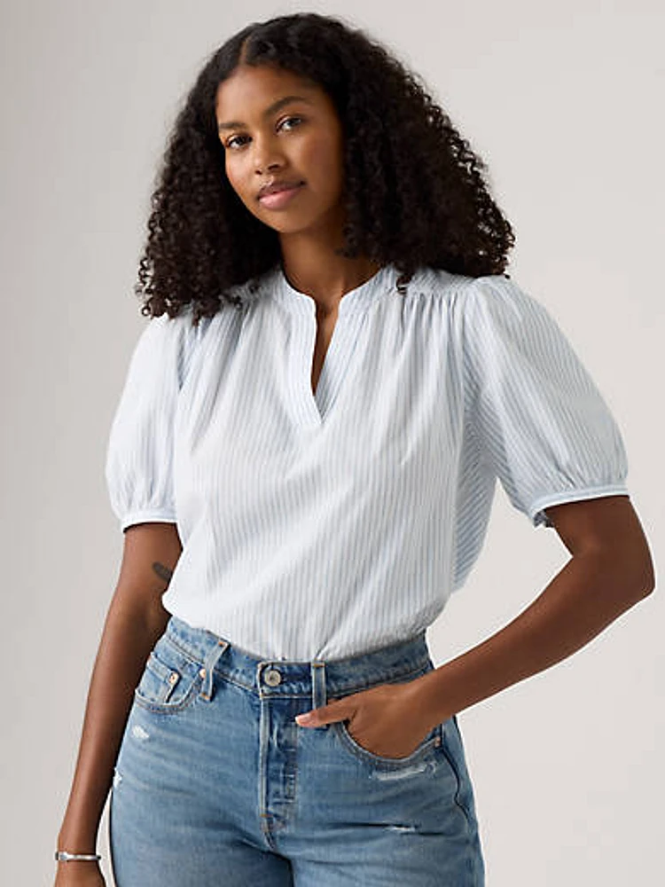 Amelie Poplin Blouse