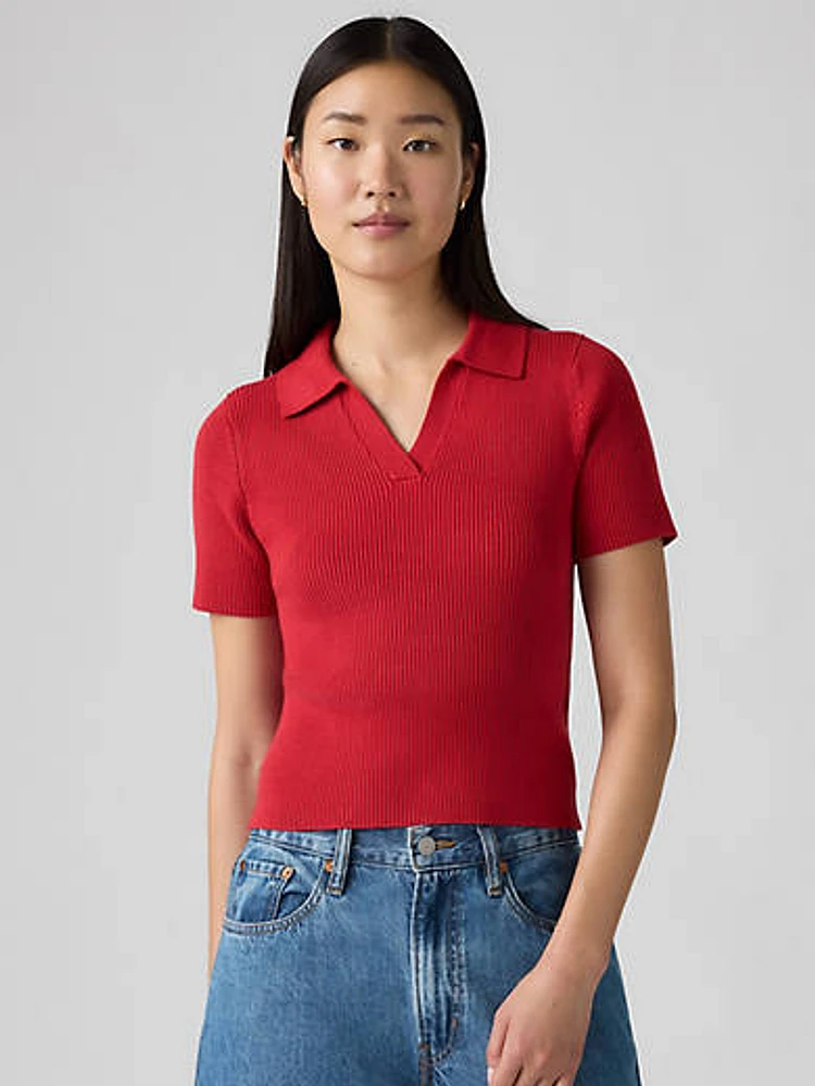 Faith Polo Sweater