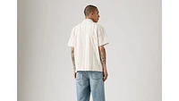 Luru Boxy Cropped Short Sleeve Shirt