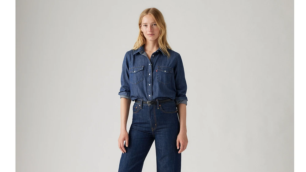 Iconic Western Denim Shirt