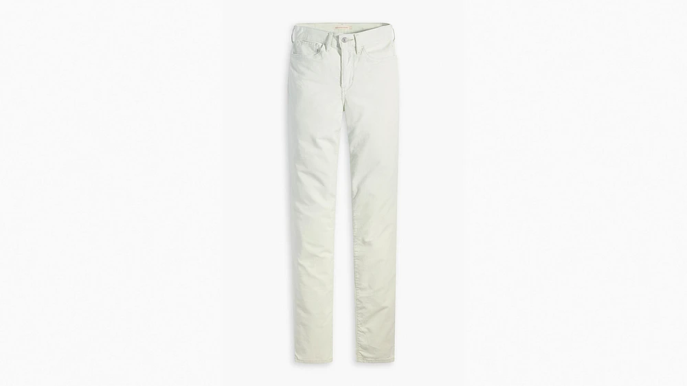 724 Corduroy High Rise Straight Pants