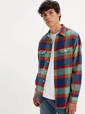 Jackson Worker Flannel Overshirt