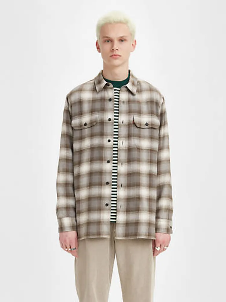 Levi Classic Worker Flannel Overshirt | The Summit