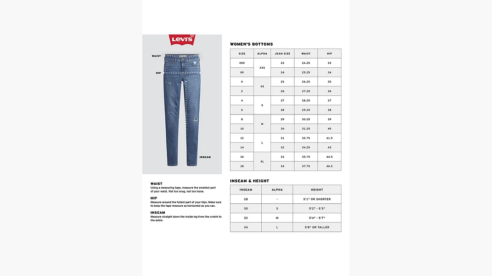 311 Shaping Skinny Cool Women's Jeans