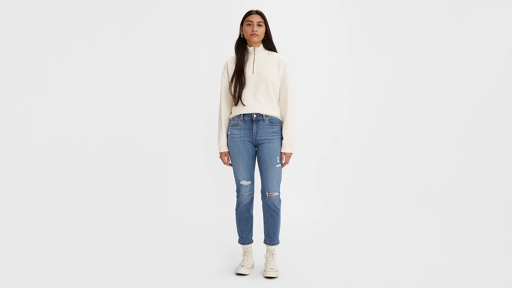 Boyfriend Mid Rise Women's Jeans