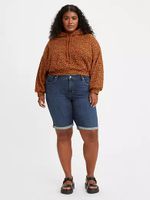 Classic Bermuda Women's Shorts (Plus Size)