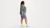 Classic Bermuda Women's Shorts (Plus Size