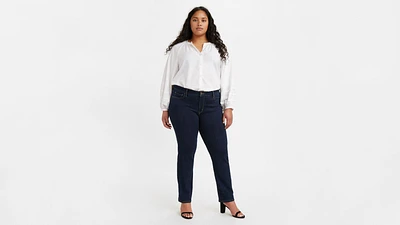 Classic Straight Women's Jeans (Plus Size)