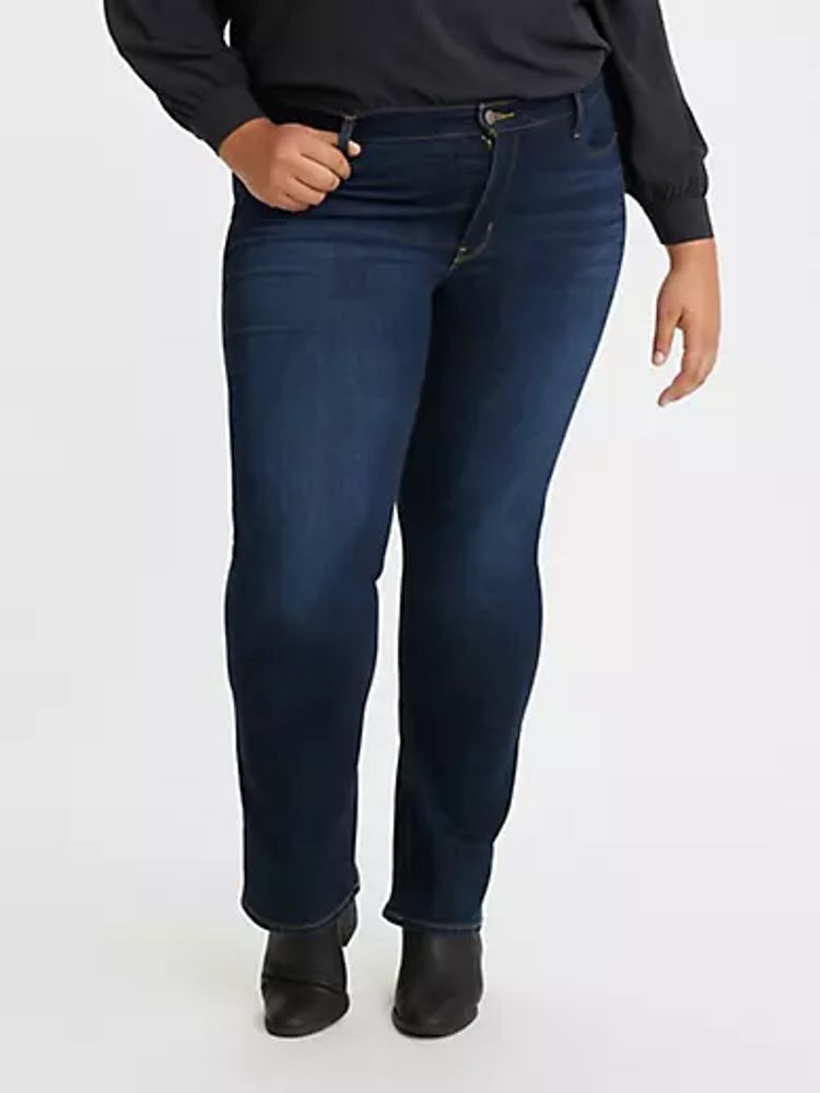 Classic Bootcut Women's Jeans (Plus Size