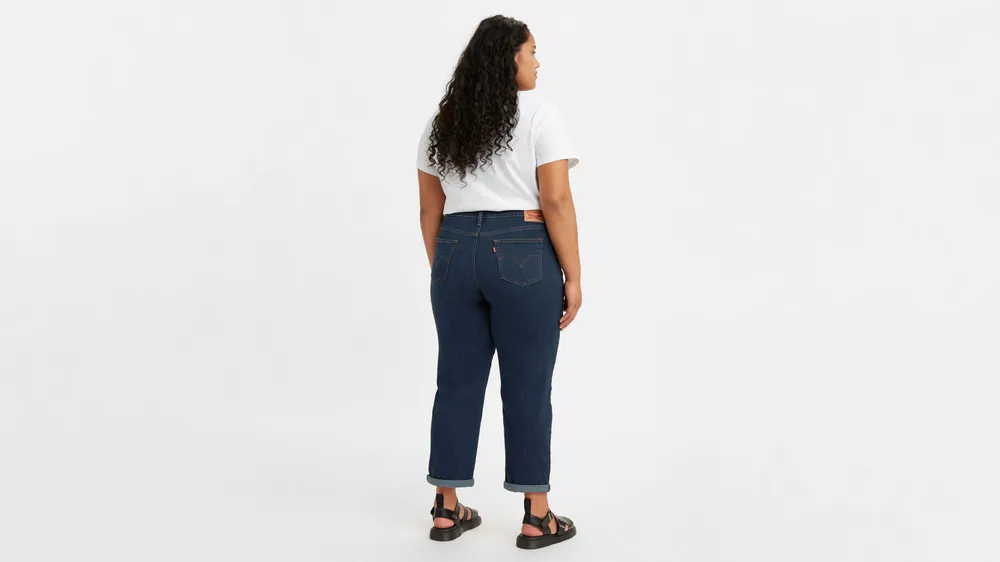 Boyfriend Women's Jeans (Plus Size