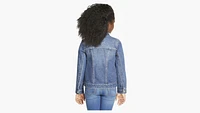 Trucker Jacket Little Girls 4-6X