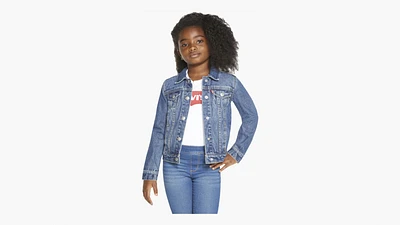 Trucker Jacket Little Girls 4-6X