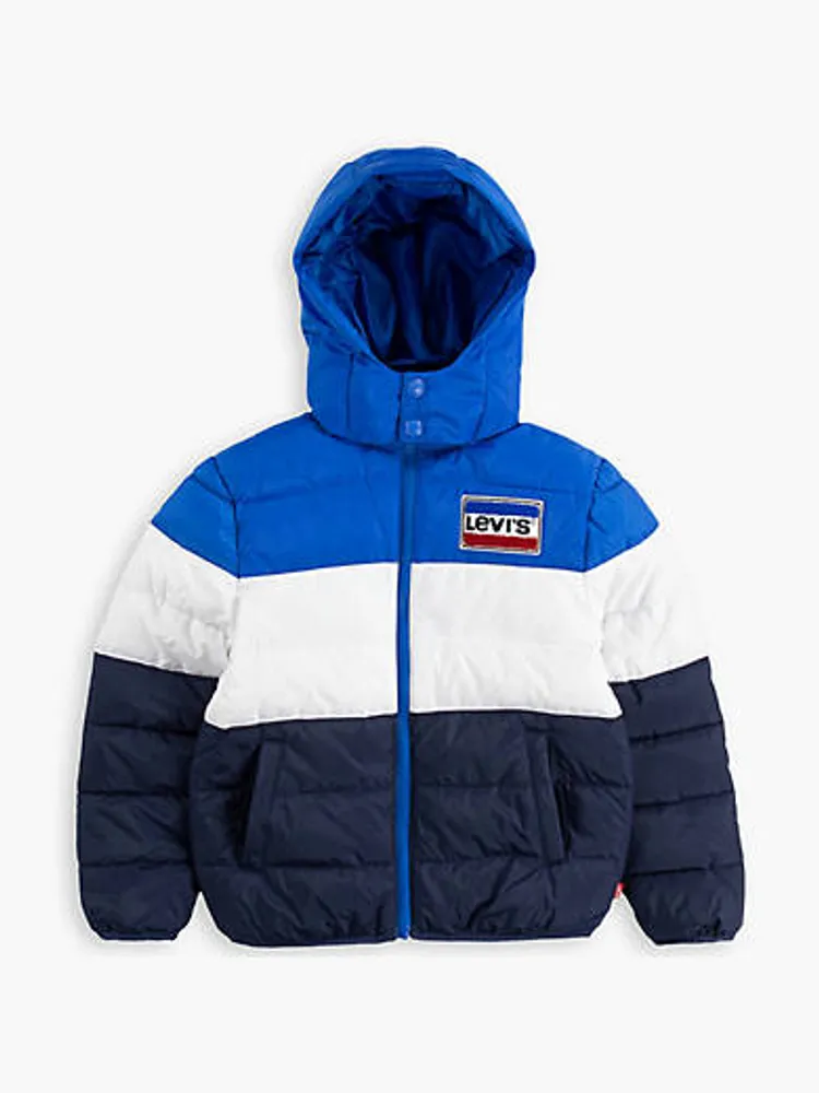 Chenille Puffer Jacket Big Boys S-XL