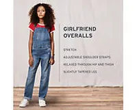 Girlfriend Overalls Big Girls 7-16