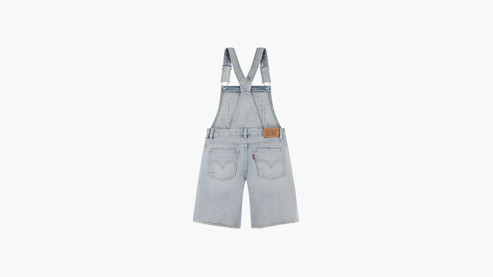 Denim Midi Shortalls Little Girls 4-6X