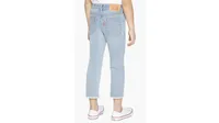 High Rise Ankle Straight Little Girls Jeans 4-6x