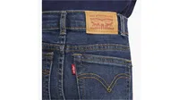 High Rise Ankle Straight Little Girls Jeans 4-6X