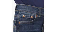 High Rise Ankle Straight Little Girls Jeans 4-6X