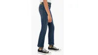 High Rise Cropped Flare Big Girls Jeans 7-16