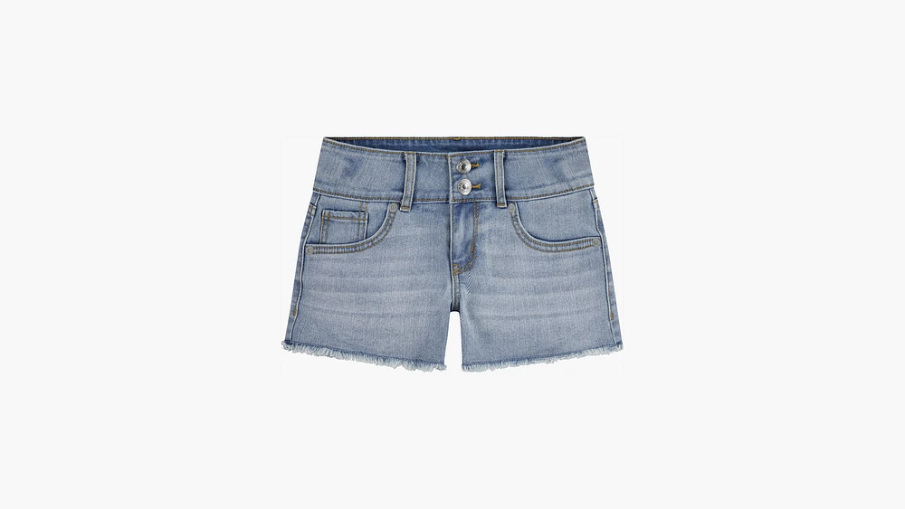 Double Shank Denim Shorts Big Girls 7-16