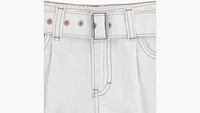 A Line Girlfriend Belted Shorts Big Girls 7-16