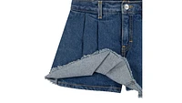 Denim Pleated Skort Little Girls 4-6X