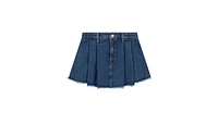 Denim Pleated Skort Little Girls 4-6X