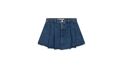 Denim Pleated Skort Big Girls 7-16