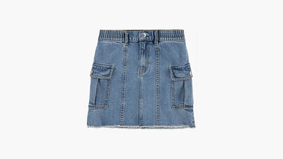 Denim Cargo Skirt Big Girls 7-16