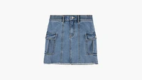 Denim Cargo Skirt Big Girls 7-16