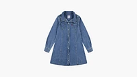 Western Denim Shirt Dress Big Girls 7-16