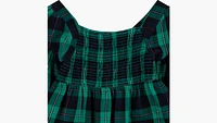 Smocked Top Plaid Dress Big Girls 7-16