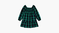 Smocked Top Plaid Dress Big Girls 7-16